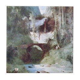 Forest Canyon (por Carl Blechen)