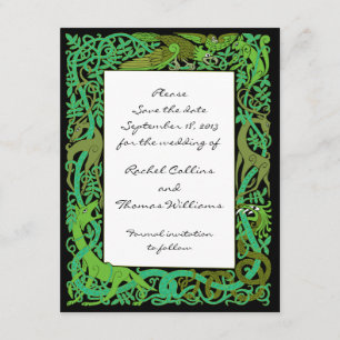 Forest Greens Celtic Salvar o Anúncio de Data