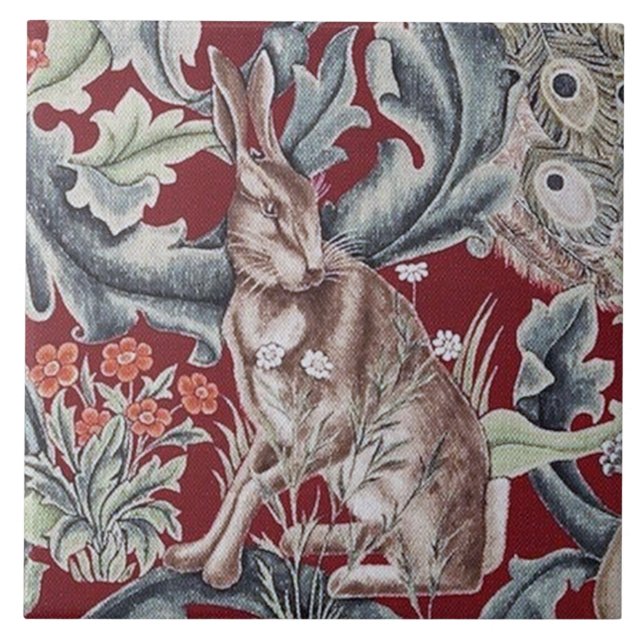 Forest Rabbit, William Morris (Frente)