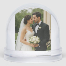 Forever Love Snow Globe - Aniversário Personalizad
