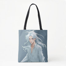 Forever Young Anime Art Tote Bag