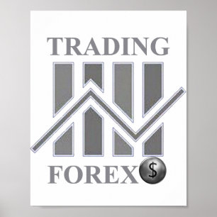 Forex de negociação Poster