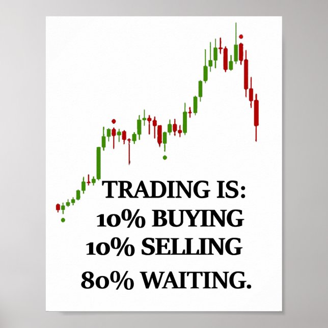 Forex Trader Note Poster (Frente)