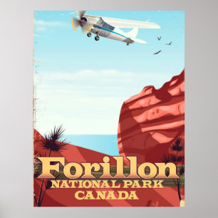 Forillon National Park, poster de viagens do Canad