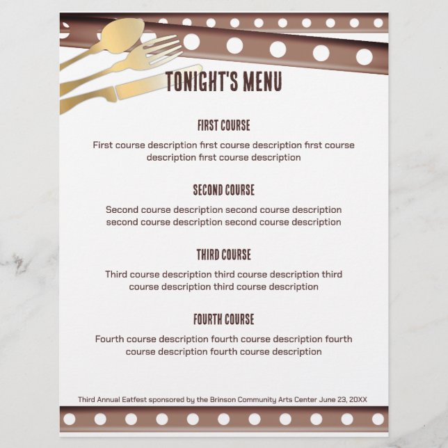 fork colado de tomate com faca para jantar na rece (Frente)