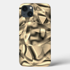 Forma caquis ou bege curvada, com tons luminosos