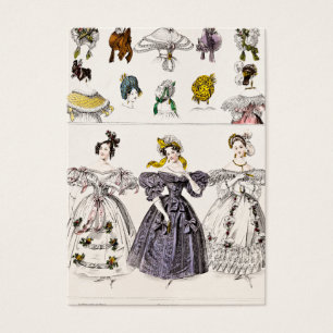 Forma de Paris dos 1800s do vintage - vestidos &