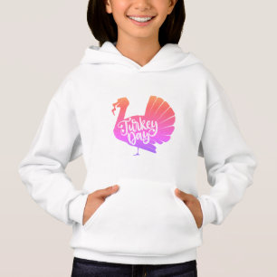 Forma de Turquia colorido e cômoda com tipografia