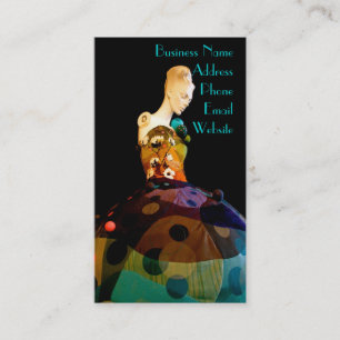 Forma do cartão de visita