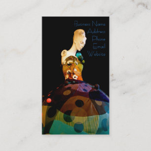 Forma do cartão de visita