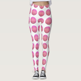 Forma geométrica circular colorida Leggings