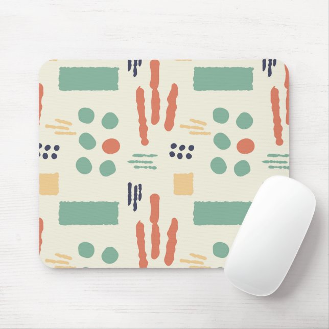 Forma Orgânica Moderna Mousepad | Coluna de Aqueci (Com mouse)