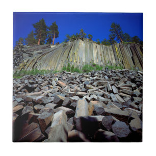 Formações de Basalto de Devils Postpile