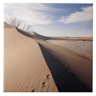 Formações de dunas de areia. Parque Estadual das D