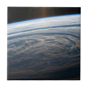 Formações Nuvens No Oceano Índico Sul.