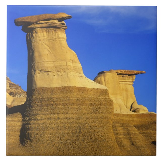 Formações rochosas em Drumheller Alberta, Canadá 2 (Frente)