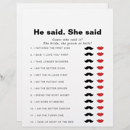 Formal Disse Que Disse Jogo De Chá de panela