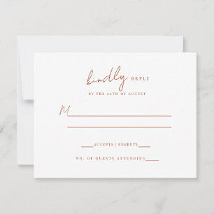 Formal Rustic Floral Crest RSVP Monograma Casament