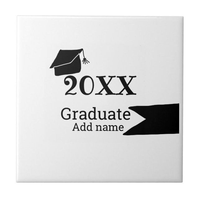 Formando 20XX graduação que é simples e moderno (Frente)