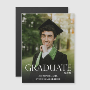 Formando 2M de placa e ímã de graduação de fot