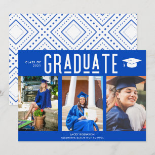 Formando Azul Graduação - Classe de Foto 2021