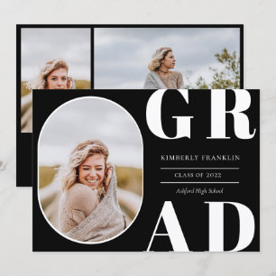 FORMANDO Convite para Graduação de Foto Arredondad