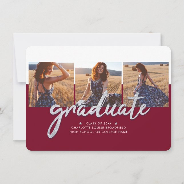 Formando de Colagem de Fotos de Graduação 2025 (Frente)