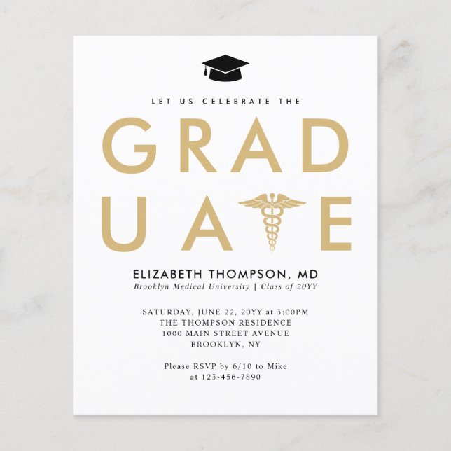 Formando de Orçamento Festa de formatura de Medici (Frente)