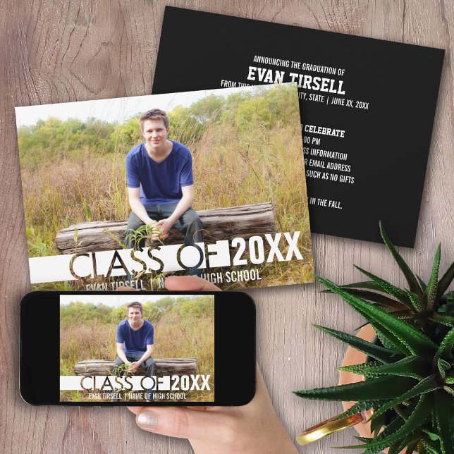 Formando moderno Anúncio de Foto e Partido (Criador carregado)