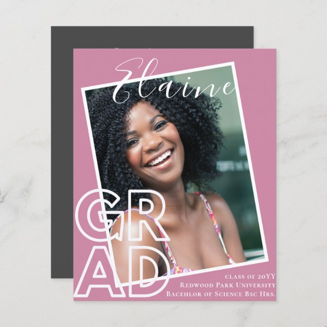 FORMANDO ORÇAMENTAL Anúncio de FOTO Obrigado (Frente/Verso)