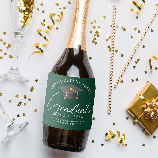 Formando Verde Escuro Festa de formatura Personali (Criador carregado)