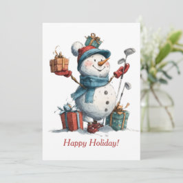 Formar um Cartão Feliz de Natal