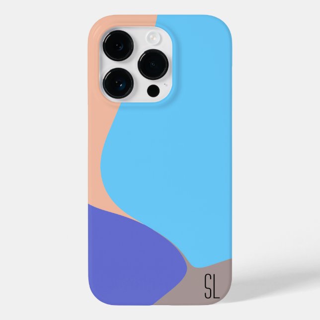 Formas abstrato orgânicas Personalizadas (Verso)