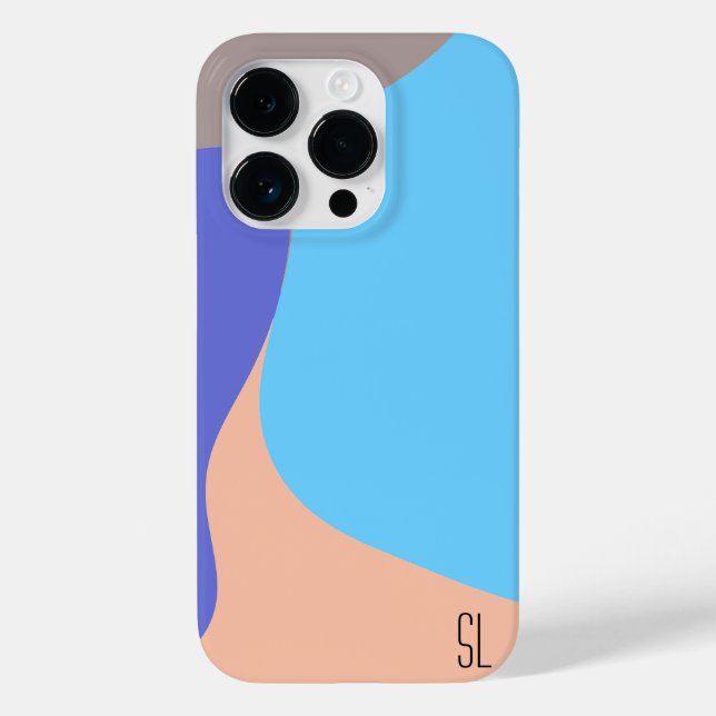 Formas abstrato orgânicas Personalizadas (Verso)