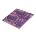 Formas aleatórias geométricas dos tons Mauve abstr<br><div class="desc">Matiz e matiz roxa inspirados nas matizes roxas das salinas d'água no sul da Austrália. Este azulejo de tons roxos e mauve faria um sotaque excelente para combinar com sua mauve,  pinks,  cinzentos e roxas. Desenvolvido exclusivamente por Sarah Trett</div>