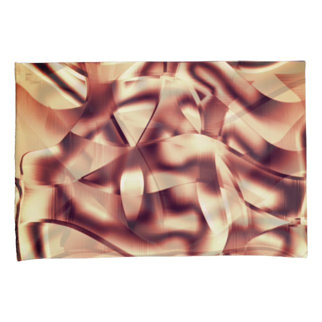 Formas curvas de vermelho acastanhado ou burgundy, (Frente-Direita)