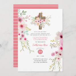 Formas de Boho de Convite através de Quinceanera