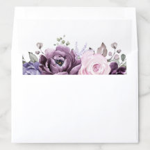 Formas de Casamento Floral Moody Blooms Roxo Dusty