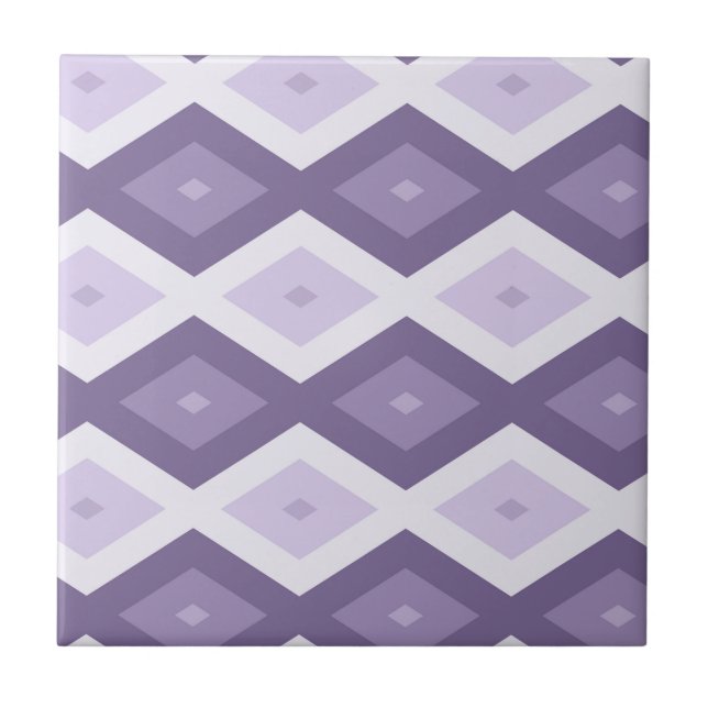 Formas de diamante de lavanda (Frente)