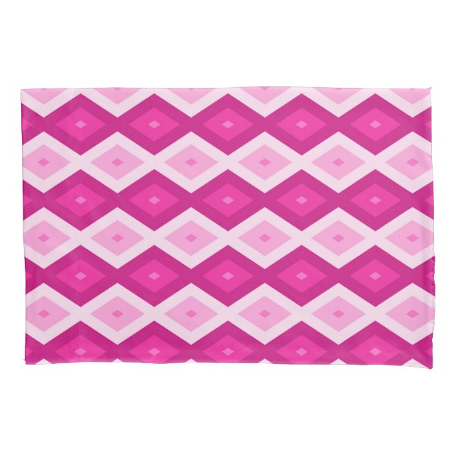 Formas de diamante fuchsia (Frente)