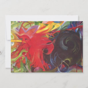 Formas de Luta de Franz Marc, Arte Fino Antigo