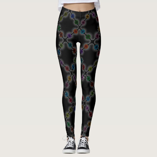 Formas De Pensamento - Leggings By Vibrata (Frente)