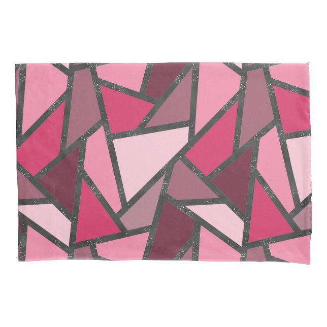 Formas de vidro cor-de-rosa (Frente)