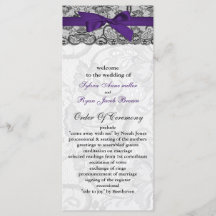 Formas falsas e programas de casamento roxos