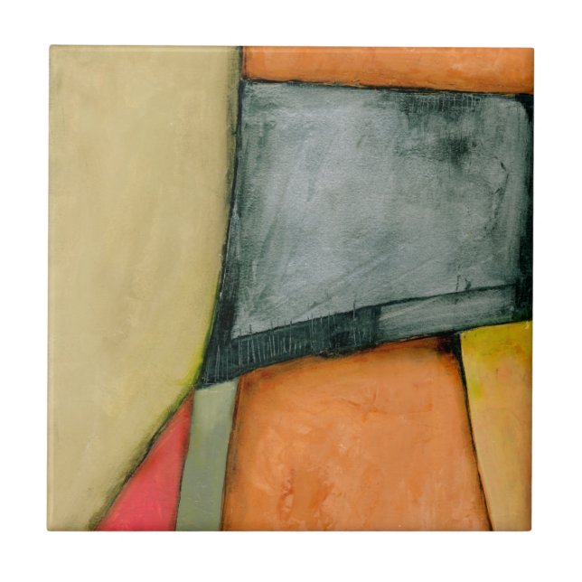 Formas Geométricas Coloridas Contemporâneas (Frente)