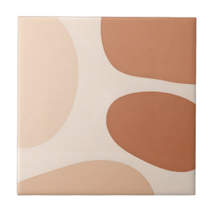 Formas Orgânicas Abstratas Neutras Boho Minimalist