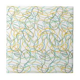 Formas Orgânicas com Fundo Branco