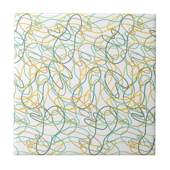 Formas Orgânicas com Fundo Branco (Frente)