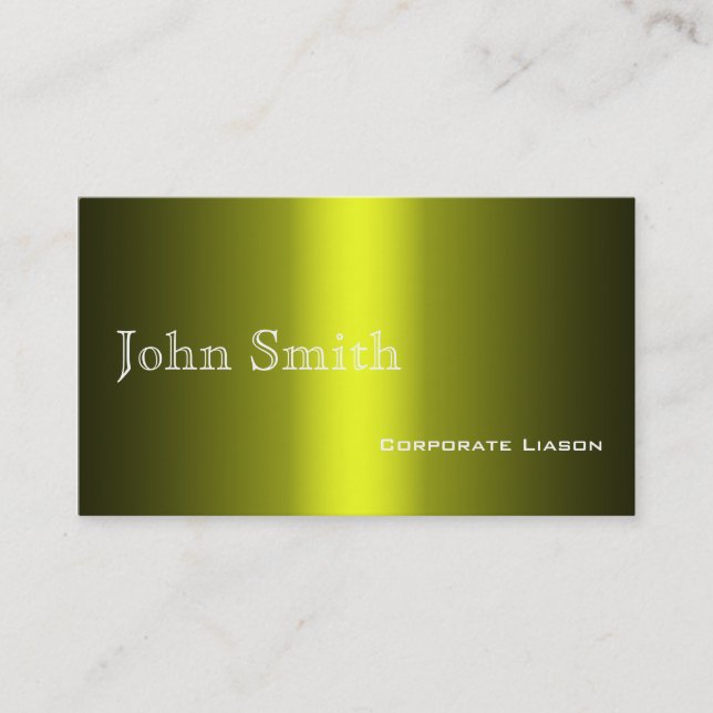 Formas simples de Cartões de visitas profissionais (Frente)