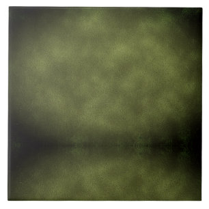 Formas Texturizadas De Verdes - Azulejo Cerâmico